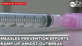 Triad Health Officials Trying to Curb Measles in Children