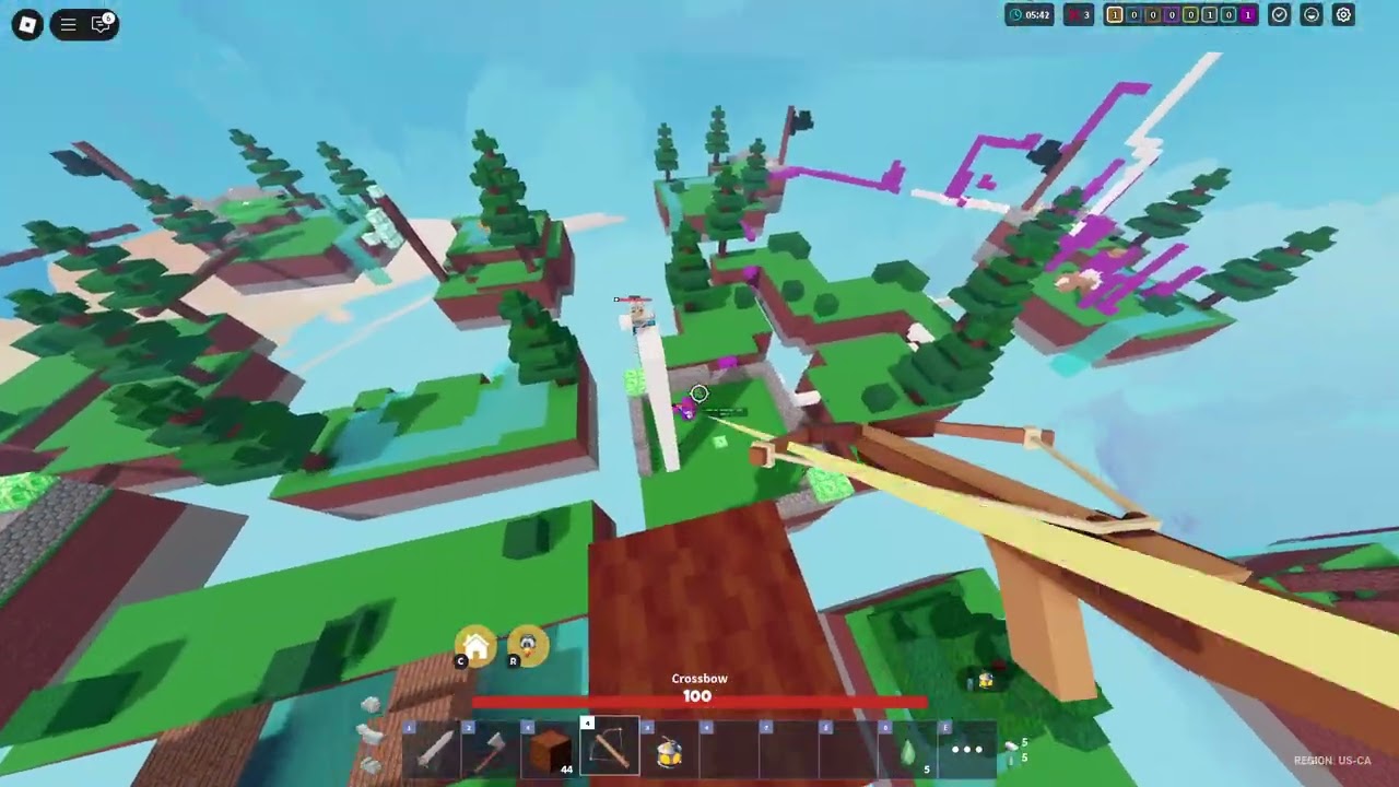 Roblox Bedwars Gameplay (No Commentary)
