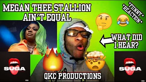 WHAT DID I HEAR? Megan Thee Stallion - Ain't Equal - SUGA - Official Audio - REACTION