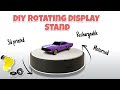 I Built My Own Rotating Display Stand (3D Printed + DIY Project)