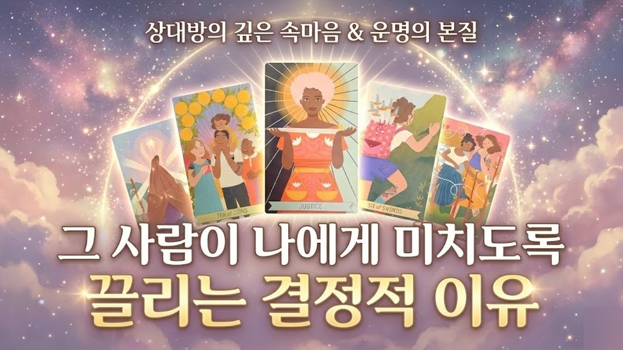 [타로] 상대방이 나에게 끌리는 이유와 두 사람 인연의 본질