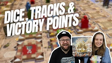 Dice placement, interaction & all the points! - Thebai Board Game Review