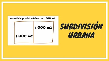 ¿Cuántos metros se necesita para subdividir un terreno?