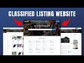 How to create a classified listing website with wordpress and classima theme