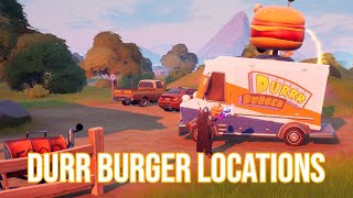 Durr Burger Restaurant And Food Truck Locations Fortnite Chapter 2 Season 5 Gamepur