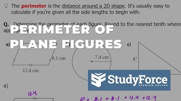 📚 Find the perimeter of plane figures