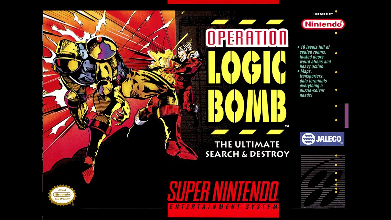 Review 774 - Operation Logic Bomb (Super NES) - YouTube