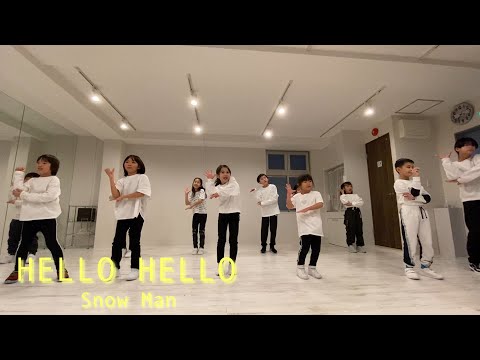 【楽しい🎵キッズダンス！】⭐️「HELLO HELLO」⭐️FUMITO先生クラス🧡日曜日のKpop &Jpopクラス💚14時半〜🌸4月生✨体験レッスン受付開始❣️