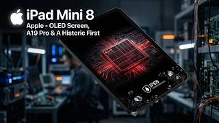 iPad Mini 8 Apple Leaks: OLED Screen, A19 Pro, & A Historic First!