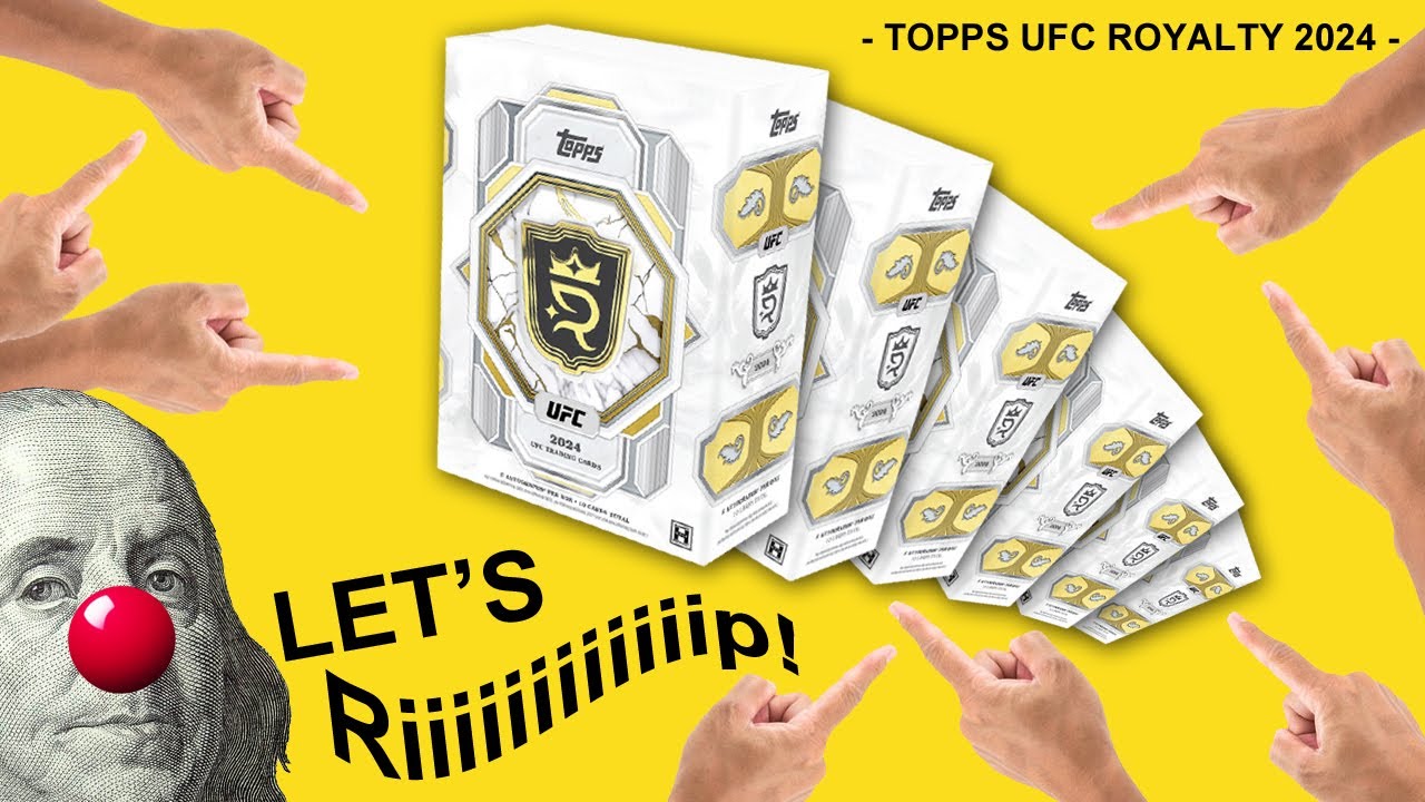 Topps UFC Royalty Riiiiiip (with a HUUUGE Gold Auto)!