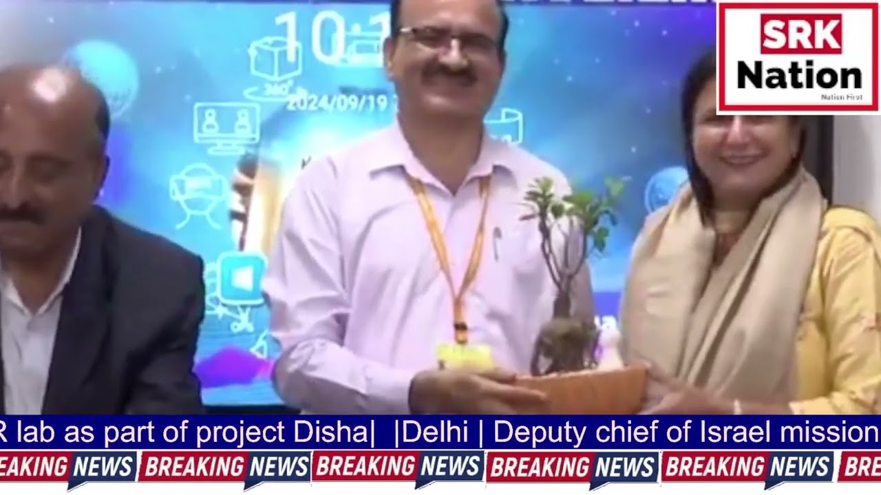 Delhi | Deputy chief of Israel mission in India, Fares Saeb attends the inauguration