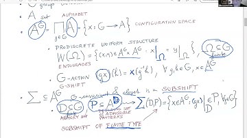 "Linear cellular automata, linear subshifts, and group rings",  Tullio Ceccherini-Silberstein