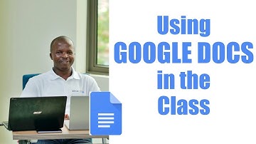 Using Google docs in the class / good for cooperation