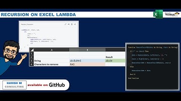 Recursion on Excel LAMBDA