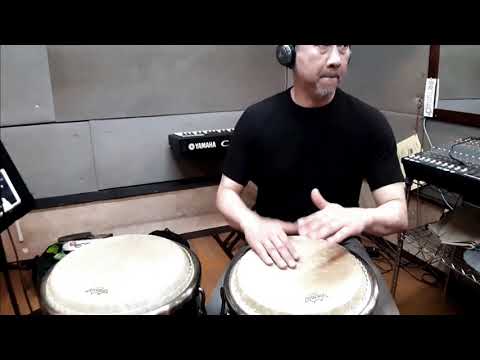 Conga for 3-beat club jazz-style music