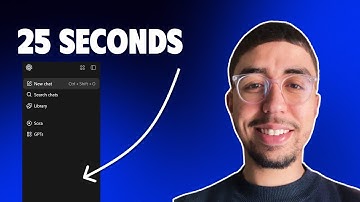 how to delete ChatGPT history (30 SECONDS)