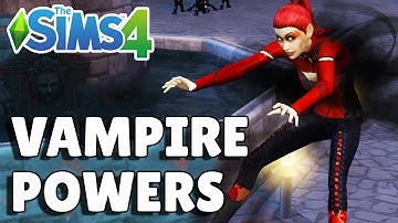 Every Vampire Power Explained | The Sims 4 Guide