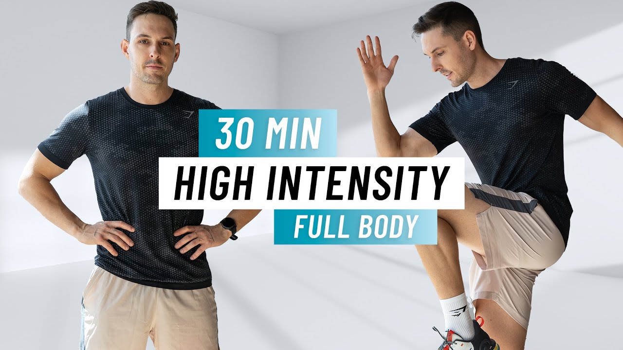 30 MIN CALORIE KILLER HIIT WORKOUT - Full Body Cardio, No Equipment, No ...