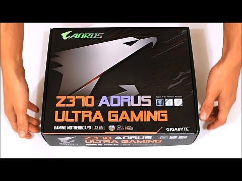 GIGABYTE Z370 AORUS Ultra Gaming (unboxing)