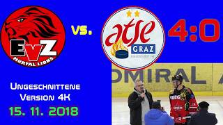 GPH Media - EVZ vs. ATSE 4:0 16. NOV. 2018 4K Ungeschnittene Version Murtal Eisarena