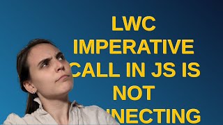Salesforce: LWC imperative call in JS is not connecting with the Apex method