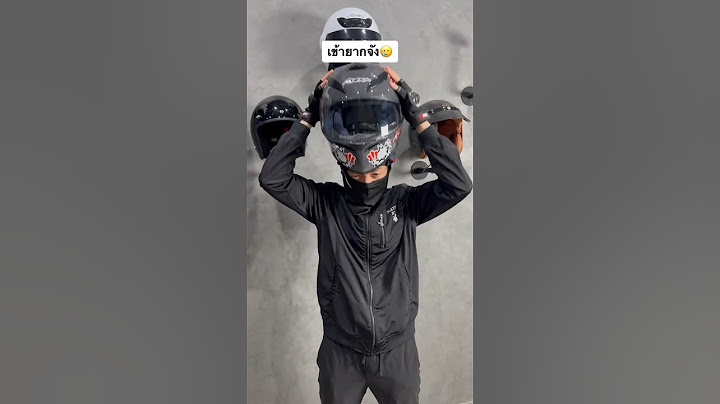 วิธีการใส่หมวกที่ถูกต้อง ✅ #รีวิว #หมวกกันน็อค #avexhelmet