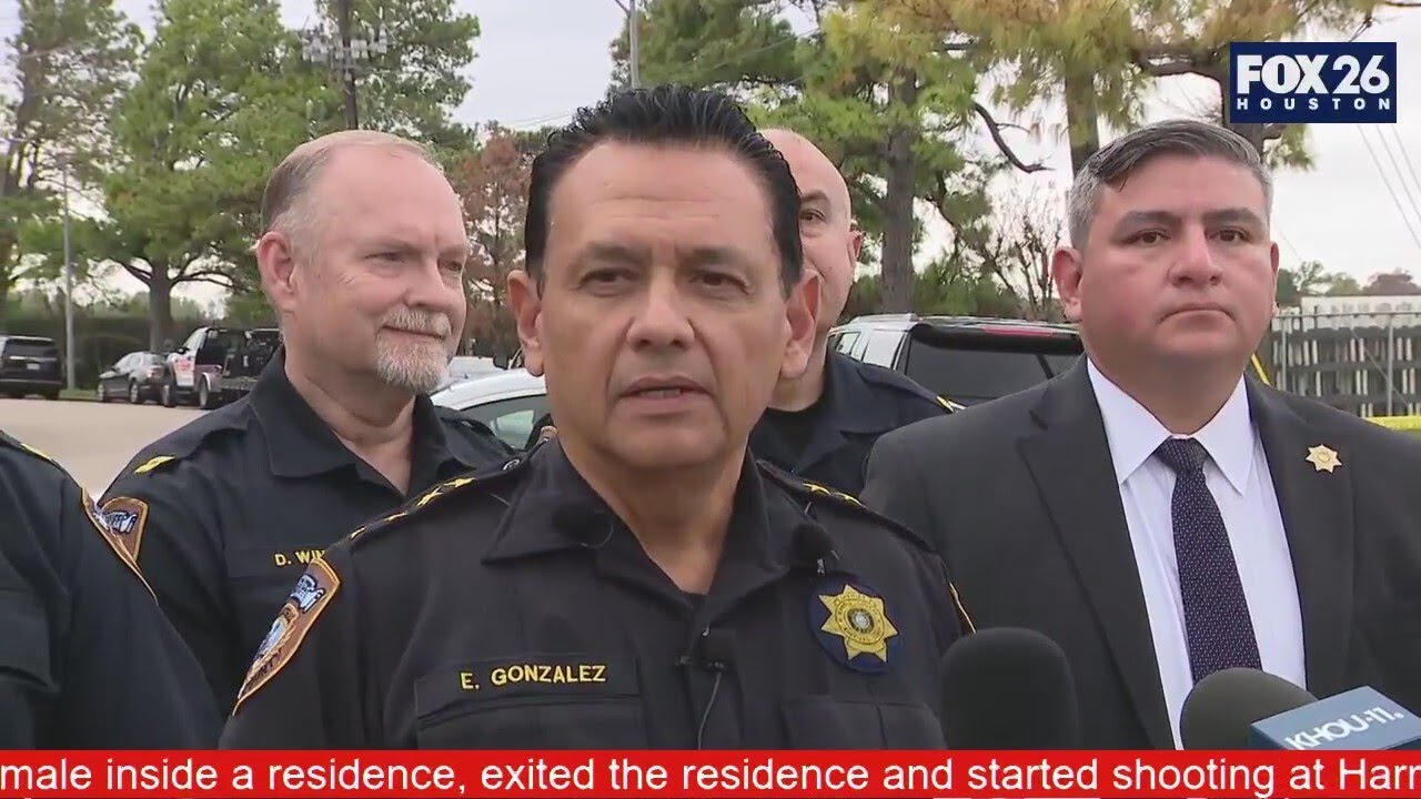 Update: Man killed in shootout with Harris County deputies - YouTube