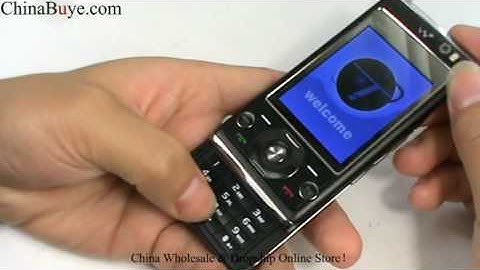 520i Quad Band Dual SIM TV Slide Phone with Java Black