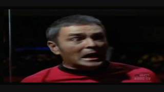 Scotty cusses at Spock on national television