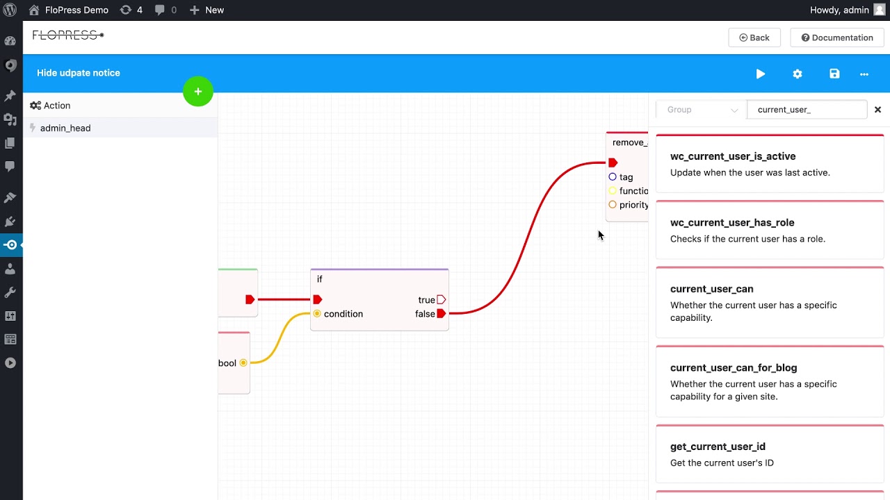 Hide the WordPress update notification