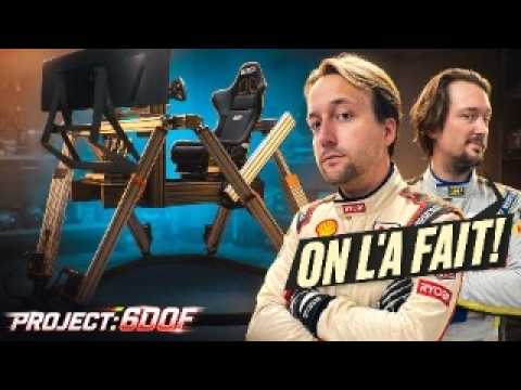 On a construit le simulateur de course dont on rêvait gamins [EP-06-FIN]
