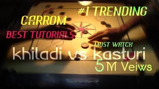 Carrom Club | Kasturi vs Khiladi | Best Carrom Board TUTORIALS | #Trending | Must Watch #Disc pool screenshot 2