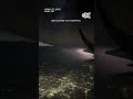 Man captures "nuts" storm activity from plane