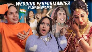 HOW THE HECK IS THIS NORMAL ...!? Latinos react to Indian Wedding Performances for the first time