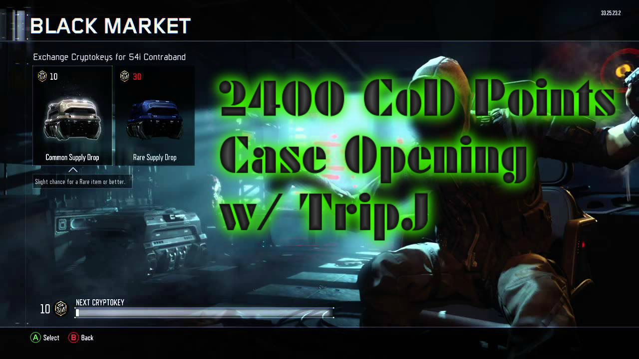 2400 CoD Points Case Opening w/ TripJ!!