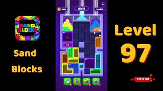 Sand Blocks Level 97 solutions Walkthorugh | Solutionguruji
