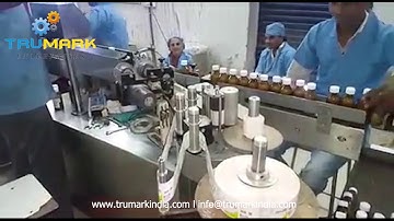 AUTOMATIC STICKER LABELLING WITH DATE PRINTER p