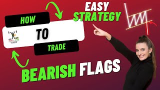 Bearish Flag Chart Pattern Breakout and How to trade it: Easy Strategy