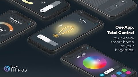 SkyThings Application New Interface - Inspinia Technology