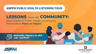 Lessons from the Community: How Academic Public Health–Community Partnerships Make an Impact