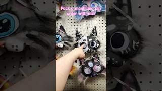 mask and pin order! #furry #dinomask #fursuit #therian #furryart #stopfurryhate