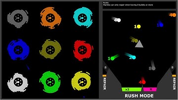 Core Destruction x Multiply or Release or Repair - 9 Color Battle Royale  - Marble Race in Algodoo