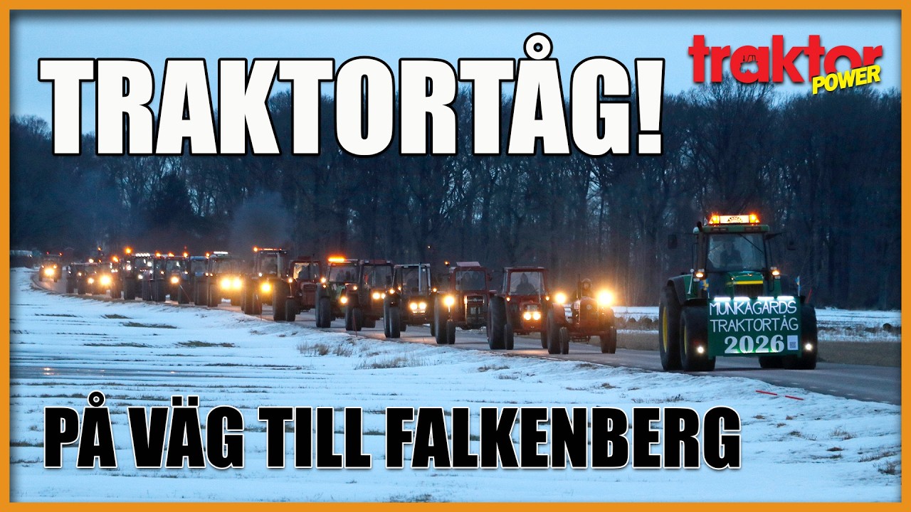 HÖGT VARV OCH TURBOVISSLINGAR – Traktorparad Munkagårdsgymnasiet