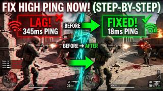 How to FIX High Ping &amp; Lag in 3 Minutes (Actually Works)