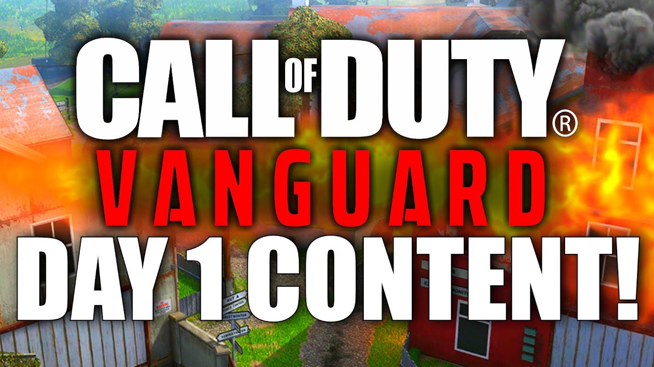 BIGGEST COD LAUNCH IN YEARS - All Vanguard Day 1 Content Revealed (Activision is Scared)