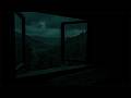 Cozy Rain Night in Outside the Window Bedroom | Soft Warm Ambience for Deep Sleep