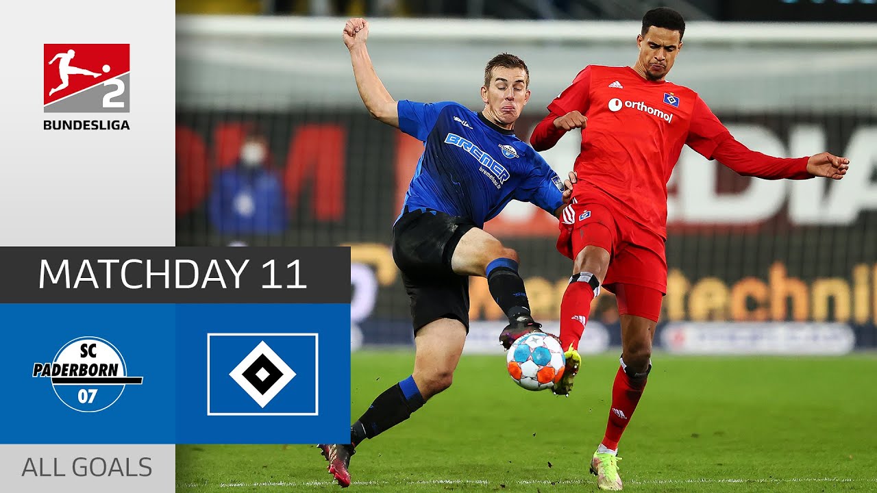 Doyle Madness In Injury Time Sc Paderborn Hamburger Sv 1 2 All Goals Bundesliga 2 21 22 Youtube