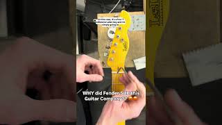 WHY did Fender SUE this guitar company??? #guitar #guitartech #guitarsetup #lslguitars