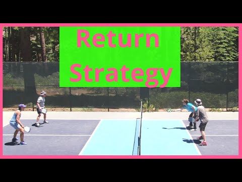 Pickleball Fundamentals-The Return of Serve Strategy