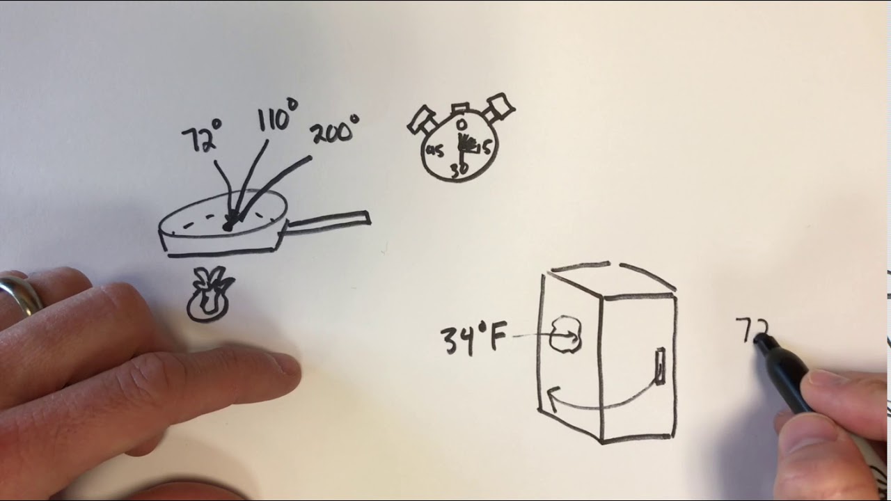 Temperature vs  Time Examples